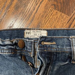 Free People jean shorts